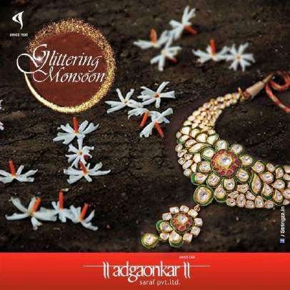Adgaonkar Saraf Glittering Monsoon creative