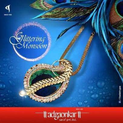 Adgaonkar Saraf Glittering Monsoon creative