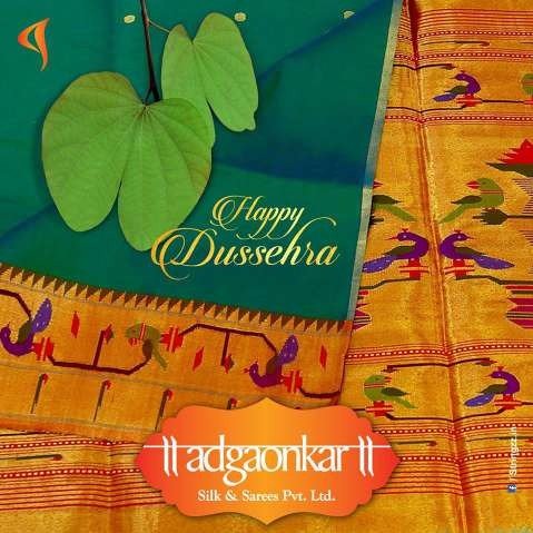 Adgaonkar Silk & Sarees festive creative