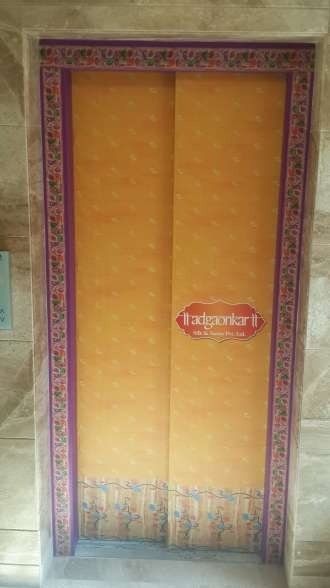 Adgaonkar Silk & Sarees elevator branding