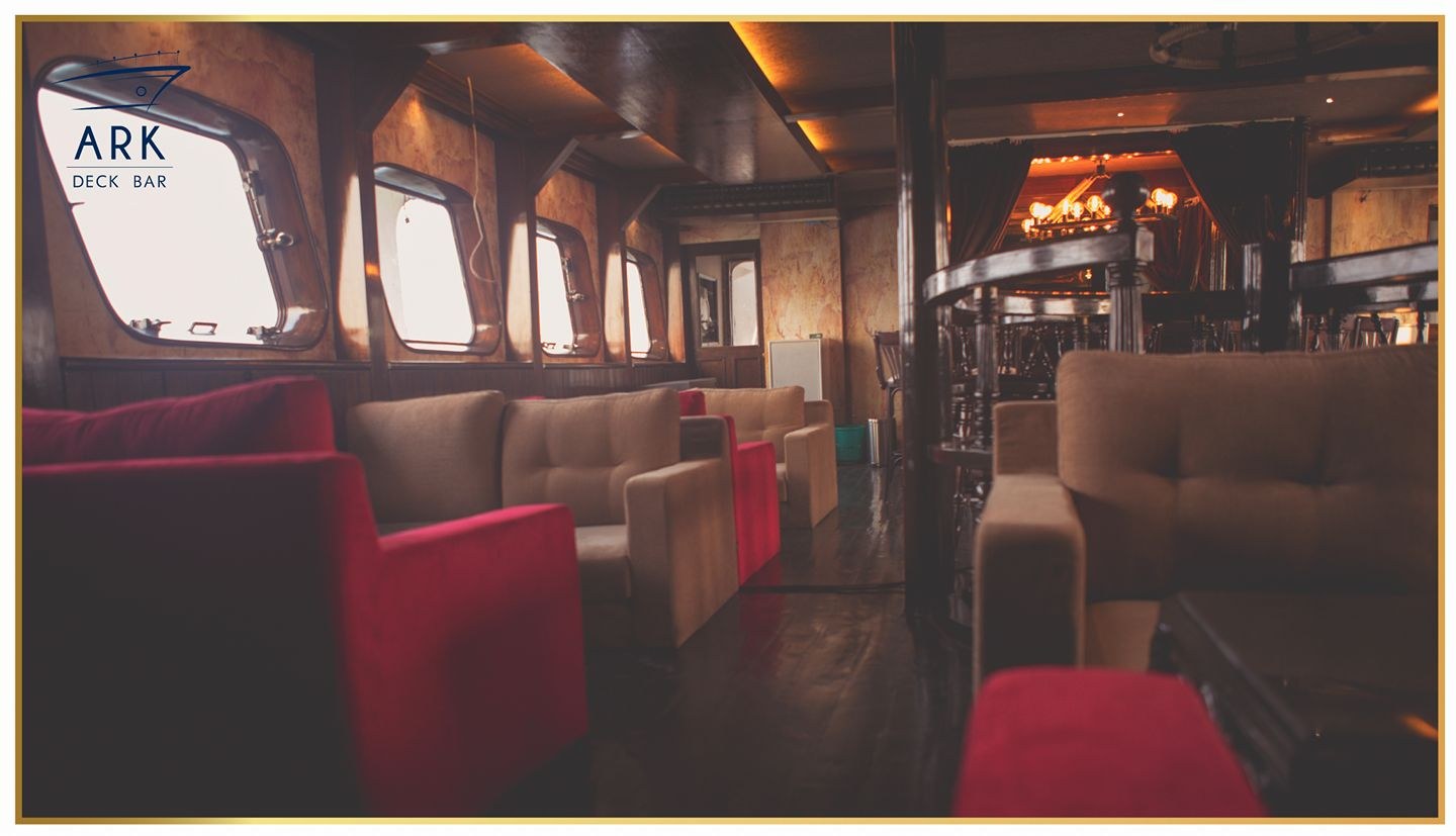 ARK Deck Bar interior lounge seating