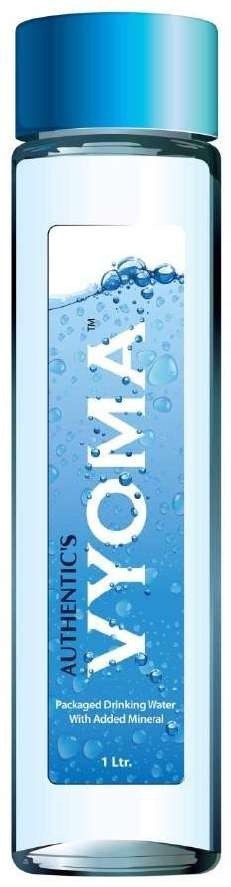 Vyoma bottle packaging, a sip of nature