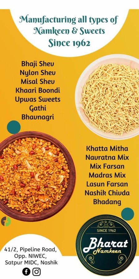 Bharat Namkeen standee