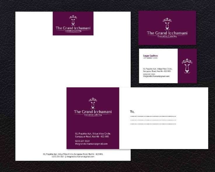 The Grand Icchamani visual identity application