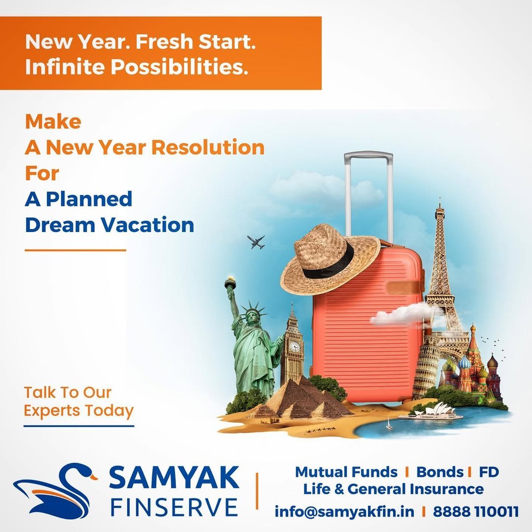 Samyak Finserve dream vacation planning creative