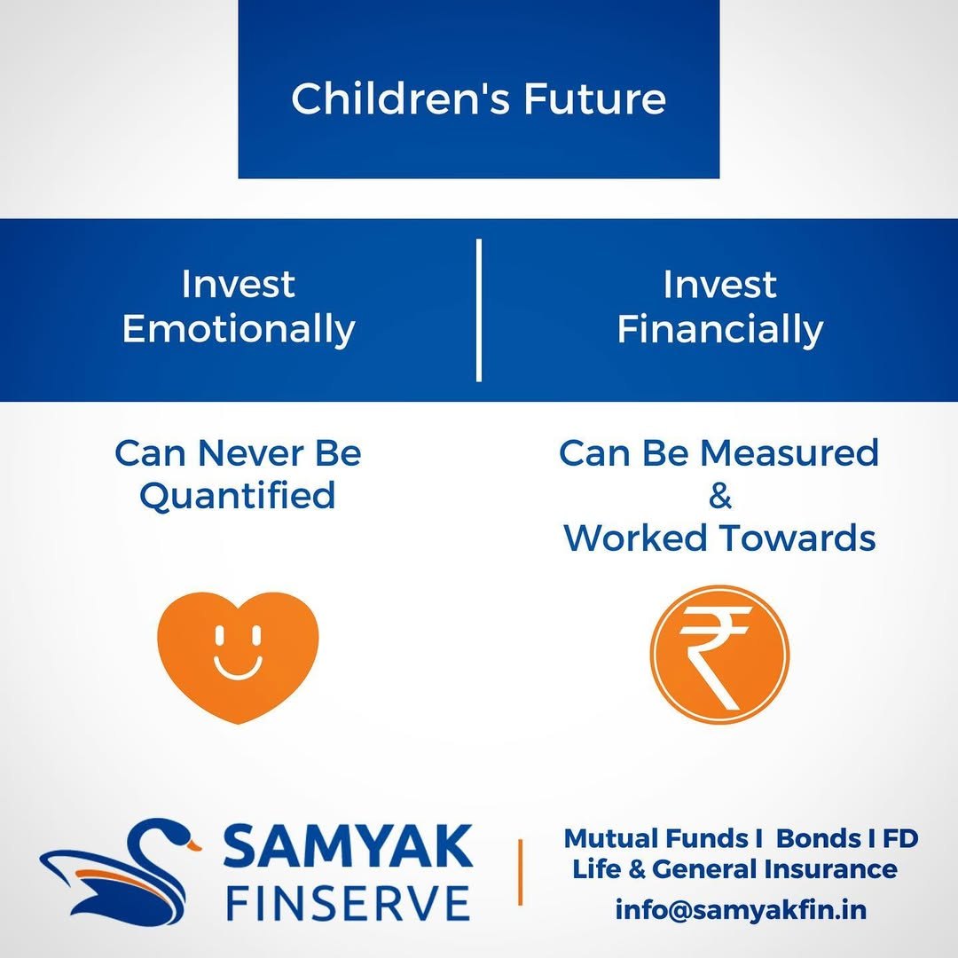 Samyak Finserve children's future, invest emotionally and financially