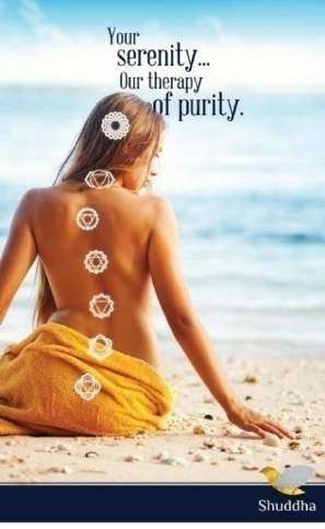 Shuddha Wellness in-store service poster