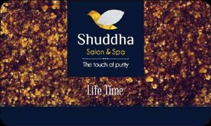 Shuddha Wellness lifetime membership card