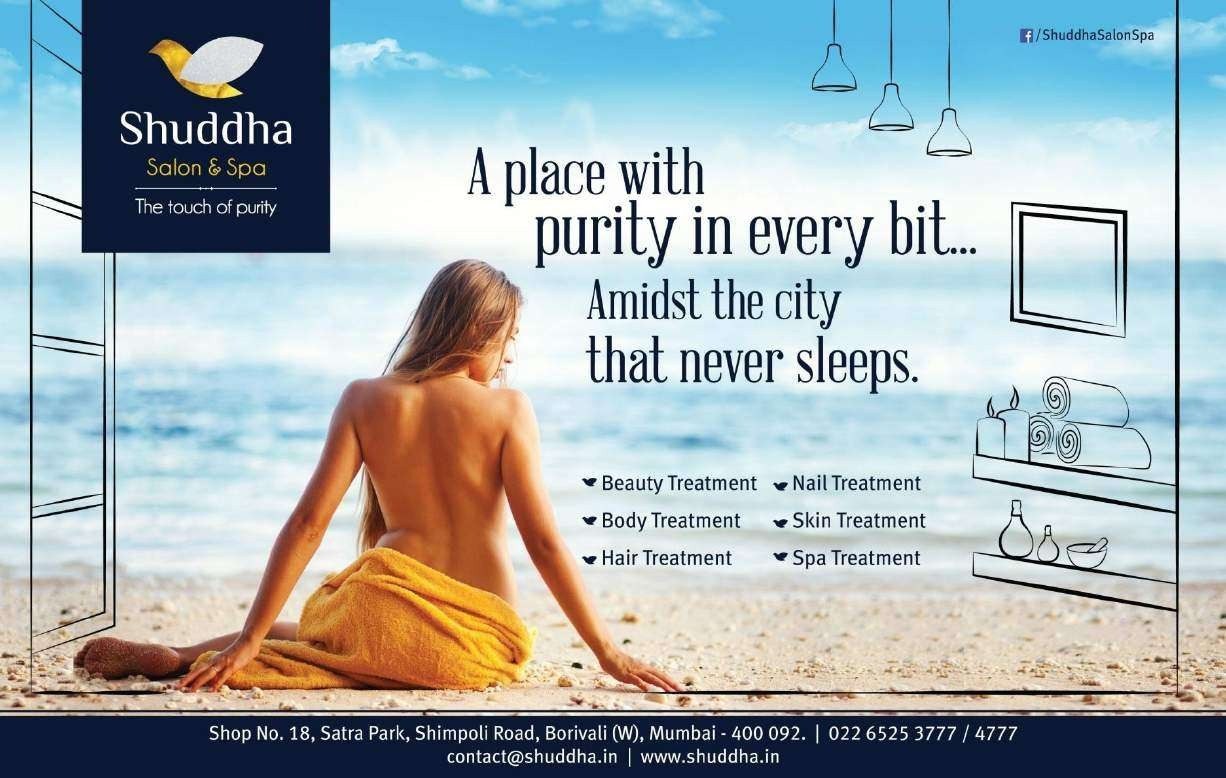 Shuddha Wellness launch press ad