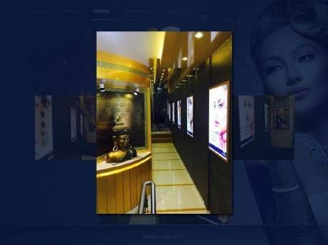 Shuddha Wellness website gallery page design
