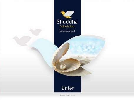 Shuddha Wellness website page design