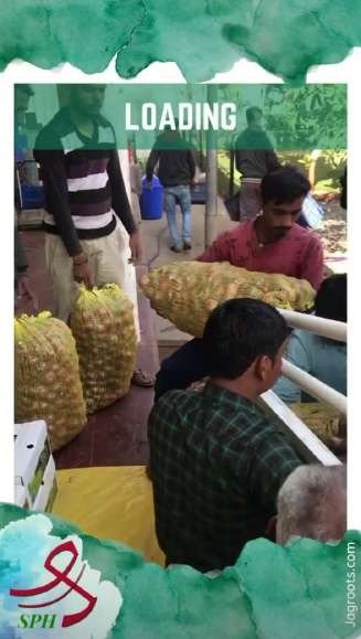 SPH Agro loading behind the scenes